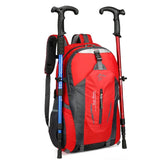NNEDSZ Black Lightweight Hiking Backpack - Waterproof Outdoor Travel & Camping Bag with Multi-Compartment Design