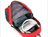 NNEDSZ Green Lightweight Hiking Backpack - Waterproof Outdoor Travel & Camping Bag with Multi-Compartment Design