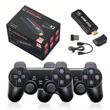 NNEDSZ 4K 3D Wireless Retro Game Console - 30,000+ Games with Dual Controllers, Supports PSP/PS1/N64 & 28+ Emulators