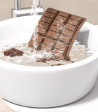 NNEDSZ (5 PCS )YH913 Silicone Chocolate Bar Mold - BPA-Free, Heat-Resistant, Non-Stick Baking Tray, Measures 25.8 cm x 17 cm x 1.5 cm