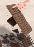 NNEDSZ (5 PCS )YH917 Silicone Chocolate Bar Mold - BPA-Free, Heat-Resistant, Non-Stick Baking Tray, Measures 26 cm x 17 cm x 1.5 cm