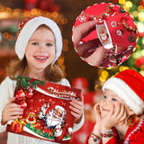 NNEDSZ M-14 Christmas Jewelry Advent Calendar - DIY Charm Bracelet Kit with 24 Days of Surprises