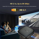 NNEDSZ Android TV Express 8K+ Streaming Box - Ultra HD Android 13.0, 2G+8G with Voice Bluetooth Controller