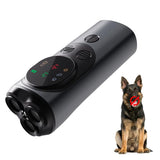 NNEDSZ P10 Black  Ultrasonic Dog Repellent Device - Dual-Mode Flashlight and Ultrasonic Dog Deterrent