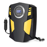 NNEDSZ Portable 12V Digital Tire Inflator Air Compressor with LED Light - 120W, 300cm Power Cord, Multi-Purpose for Cars, Motorcycles, Bicycles, and Inflatables
