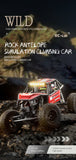 NNEDSZ Rock Antelope RC Car - 2.4GHz Simulation Off-Road Climbing Vehicle with Rechargeable Battery (Red)