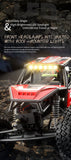 NNEDSZ Rock Antelope RC Car - 2.4GHz Simulation Off-Road Climbing Vehicle with Rechargeable Battery (Red)