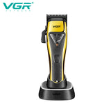 NNEDSZ VGR Professional Hair Clipper Set - 9000 RPM Vector Motor, Rechargeable Cordless Grooming Kit with Accessories