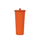 NNEDSZ 750ml Straw Cup – 304 Stainless Steel Reusable BPA-Free Water Bottle with Leak-Proof Lid, Large Capacity, Perfect for Hydration On-the-Go