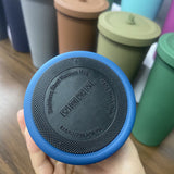 NNEDSZ 750ml Grey Straw Cup - 304 Stainless Steel Reusable BPA-Free Water Bottle with Leak-Proof Lid, Large Capacity, Perfect for Hydration On-the-Go