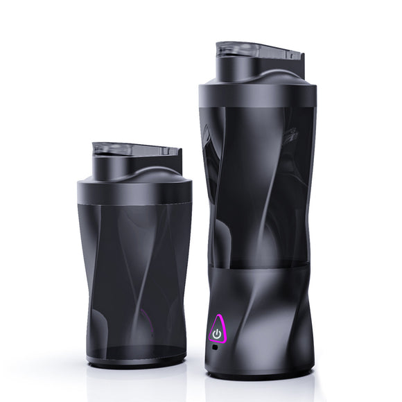 NNEDSZ Black Portable High-Capacity Juicer Cup - Powerful Blender with Ice Crushing Capability for Smoothies & Juices
