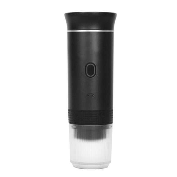 NNEDSZ Black Portable Espresso Coffee Machine - Universal 3-in-1 Capsule, Coffee Powder, and Espresso Maker