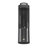 NNEDSZ Black Portable Juicer - Magnetic Charging Fresh Juice Blender, Multifunctional Ice Crushing Fruit Mixer