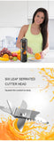 NNEDSZ Black Portable Juicer - Magnetic Charging Fresh Juice Blender, Multifunctional Ice Crushing Fruit Mixer