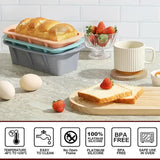 NNEDSZ Green 7-Piece Silicone Bakeware Set with Whisk, Spatula, Brush, Gloves, and Cake Molds for Home Baking