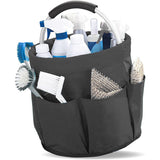 NNEDSZ Green Portable Picnic Basket, Foldable Outdoor Beach Basket with Handle, Multi-Use Storage and Wash Bag
