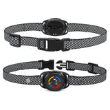 NNEDSZ Smart Waterproof Anti-Bark Device, Mini Dog Training Collar with Color Screen