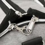 NNEDSZ Black Multi-Functional Travel Duffel Bag with Suit Storage, Foldable Garment Bag for Business Trips