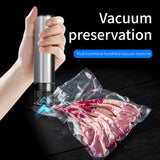 NNEDSZ Handheld Vacuum Sealer for Food Preservation, Portable Vacuum Pump for Bags and Mason Jars
