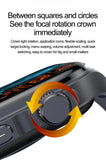 NNEDSZ Red Smartwatch with Bluetooth Calling, ECG, Blood Pressure, Heart Rate, and Multi-Sport Modes
