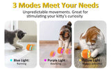 NNEDSZ Interactive Electric Cat Toy Ball – Rechargeable Smart Rolling Pet Ball