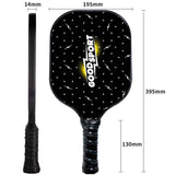 NNEDSZ Graffiti Model Fiberglass Pickleball Paddle Set - Vibrant Design for Enhanced Gameplay