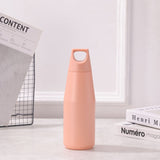 NNEDSZ Orange 316 Stainless Steel 580ml Insulated Bottle - American Tapered Design, Outdoor Sports, Large Capacity Cola Water Flask
