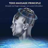 NNEDSZ Black Octopus Electric Scalp Massager for Stress Relief and Relaxation