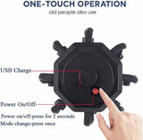 NNEDSZ Black Octopus Electric Scalp Massager for Stress Relief and Relaxation