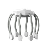 NNEDSZ White Octopus Electric Scalp Massager for Stress Relief and Relaxation