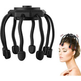 NNEDSZ White Octopus Electric Scalp Massager for Stress Relief and Relaxation
