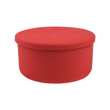 NNEDSZ Red (2100ml) Dopamine-Style Food-Grade Lunch Box - Microwave Safe Fruit & Meal Storage Container