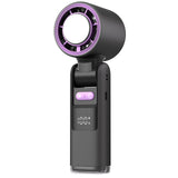 NNEDSZ Black Portable Handheld High-Speed Cooling Fan - Perfect for Outdoor Camping