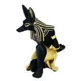 NNEDSZ Egyptian Anubis Dog Wine Rack – Unique Resin Wine Holder for Home Decor