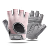 NNEDSZ XL Pink Silicone Padded Workout Gloves - Non-Slip Weightlifting Gloves for Enhanced Grip and Palm Protection