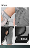 NNEDSZ XL Black Silicone Padded Workout Gloves - Non-Slip Weightlifting Gloves for Enhanced Grip and Palm Protection
