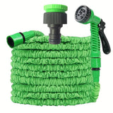 NNEDSZ 30m Anti-Kink Expandable Garden Hose - Flexible, Tangle-Free Water Hose with Adjustable Spray Nozzle