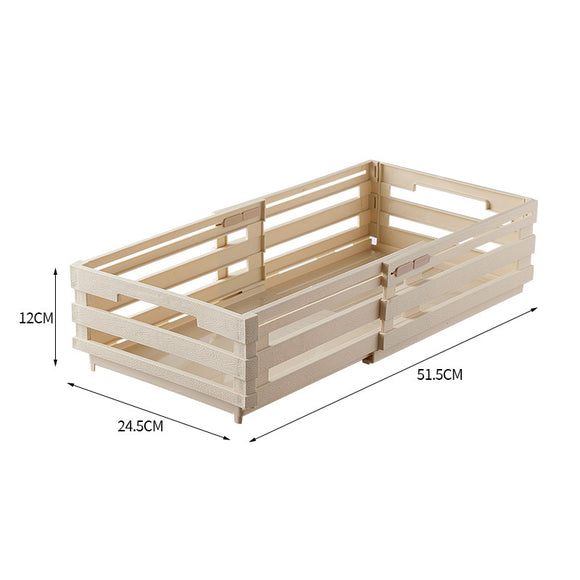 NNEDSZ Yellowish Foldable Industrial Storage Crates - Portable Outdoor Collapsible Storage Box for Home and Travel