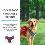 NNEDSZ Khaki Dog Tactical Backpack Harness - Adjustable Outdoor Camouflage Saddle Bag for Dogs