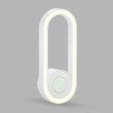 NNEDSZ White Ultrasonic Mosquito Repellent Night Light - Sleep-Friendly LED Wall Lamp