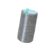 NNEDSZ Grey-blue Shoe Laundry Bags - Mesh Protective Washing Bags for Shoes with Zipper Design