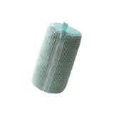 NNEDSZ Blue-green Shoe Laundry Bags - Mesh Protective Washing Bags for Shoes with Zipper Design
