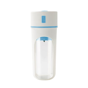 NNEDSZ Blue Portable Blender Bottle - Rechargeable Mini Blender for DIY Juices and Smoothies