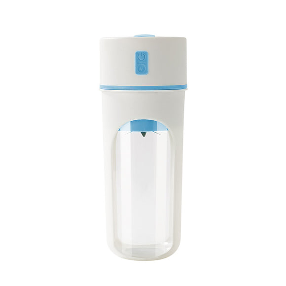 NNEDSZ Blue Portable Blender Bottle - Rechargeable Mini Blender for DIY Juices and Smoothies