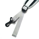 NNEDSZ Black Adjustable Reflective double Harness with Clips - Versatile Shoulder Strap for Backpacks and Outdoor Gear