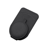 NNEDSZ Black Multifunctional Car Sun Visor Glasses Clip with Card Holder - Compact and Convenient