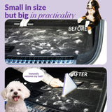 NNEDSZ Eco-Friendly Triangle Hair Remover Tool for Pet Hair and Dust – Durable and Reusable