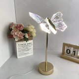 NNEDSZ Butterfly LED Night Light - Creative Crystal Design for Ambient Lighting