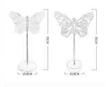NNEDSZ Butterfly LED Night Light - Creative Crystal Design for Ambient Lighting