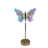 NNEDSZ Muliticolor Butterfly LED Night Light - Creative Crystal Design for Ambient Lighting